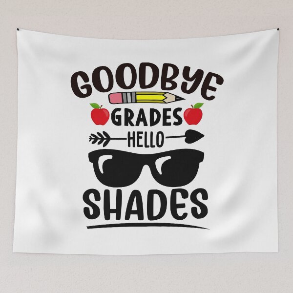 Item preview, Goodbye Grades Hello Shades Shirt, Summer Shirt, Funny Gift for Teachers ,Trip Shirt,Vacation Shirt, Summer Vacation Shirt, Summer Vibes Shirt designed and sold by Majesticoo.