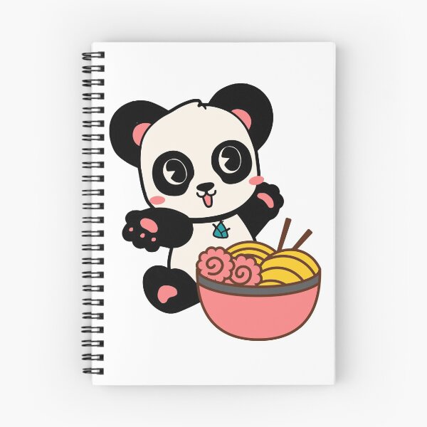 Item preview, Wholesome Panda Eating Ramen designed and sold by kindtoearth.