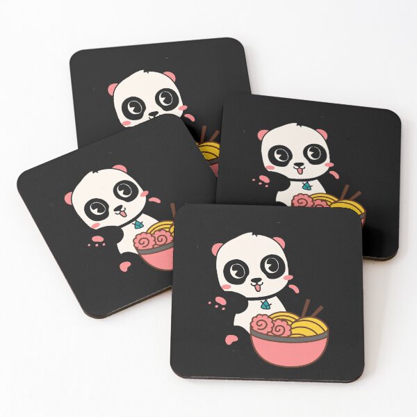 Item preview, Wholesome Panda Eating Ramen designed and sold by kindtoearth.