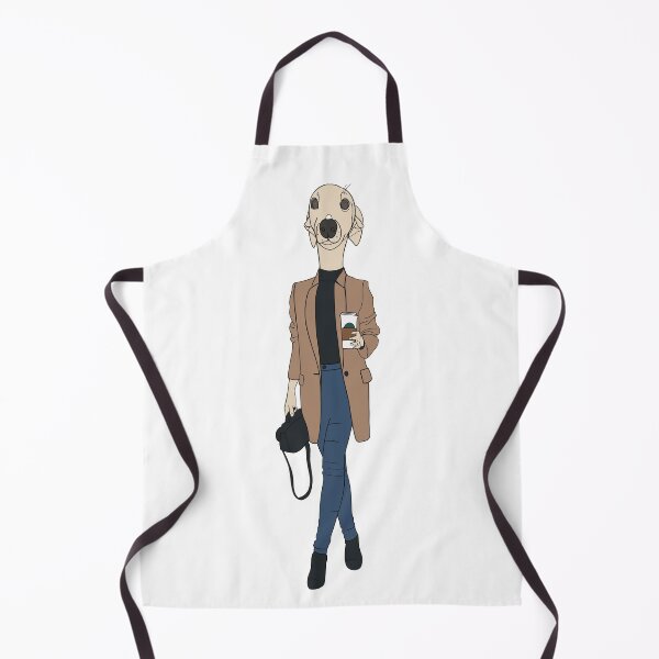 Item preview, Cute Italian greyhound wearing a trendy outfit and has just grabbed a Starbucks coffee. designed and sold by ThisIggyLife.