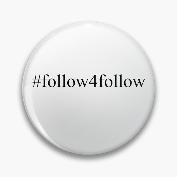 Item preview, Follow4follow Hashtag designed and sold by Artsy Boulevard.