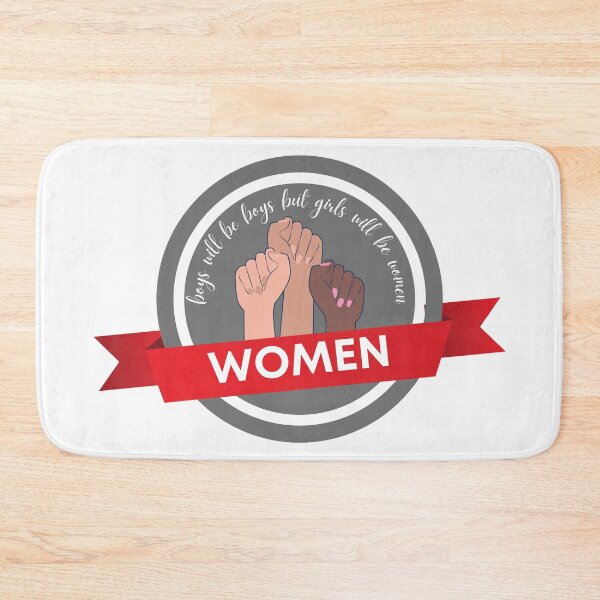 Item preview, Boys Will Be Boys But Girls Will Be Women designed and sold by BewilderedUni.