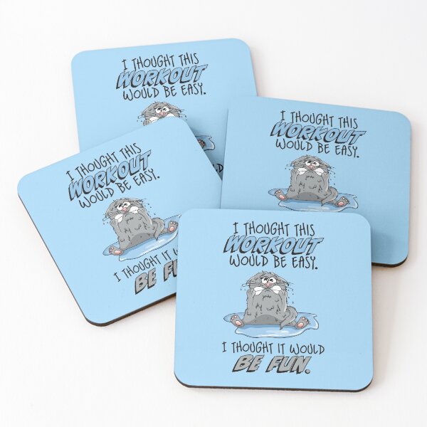 Item preview, Easy and funny workout shocked cat quote designed and sold by ARTemyzz.