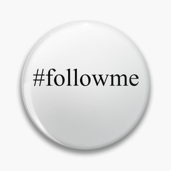 Item preview, Followme Hashtag designed and sold by Artsy Boulevard.