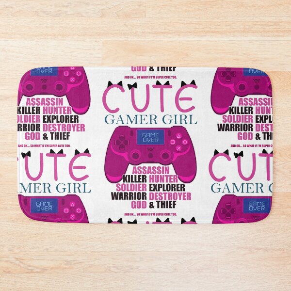 Item preview, Cute Gamer Girl designed and sold by 133DandC.