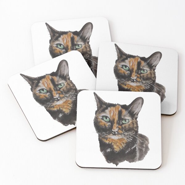 Item preview, Miss Kitty designed and sold by Mostly All Cats Stuff.