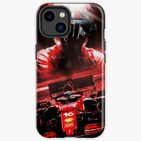 CHARLES LECLERC F1 2021 POSTER iPhone Tough Case