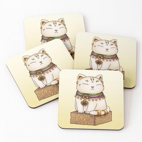 Item preview, Egyptian Cat God Bastet (white) designed and sold by Takeda-art.