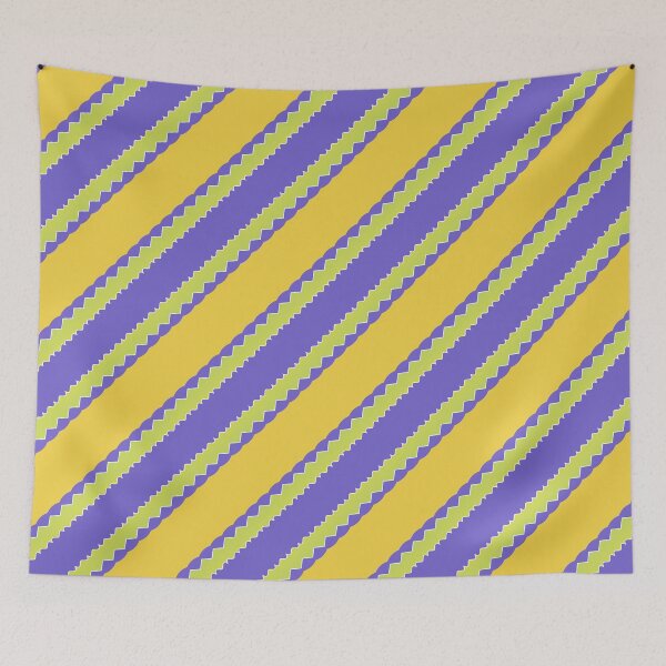 Item preview, Yellow Purple Stripe designed and sold by Katja de Bruijn.