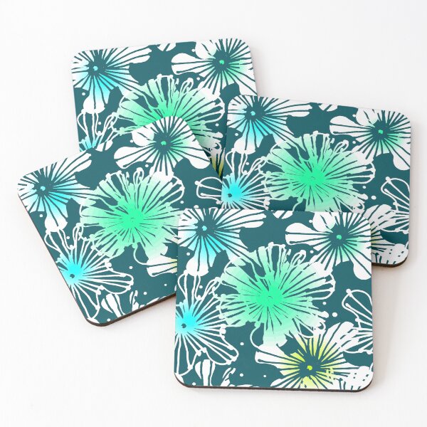 Item preview, Mallow flowers hand-drawn  designed and sold by Nata-V.