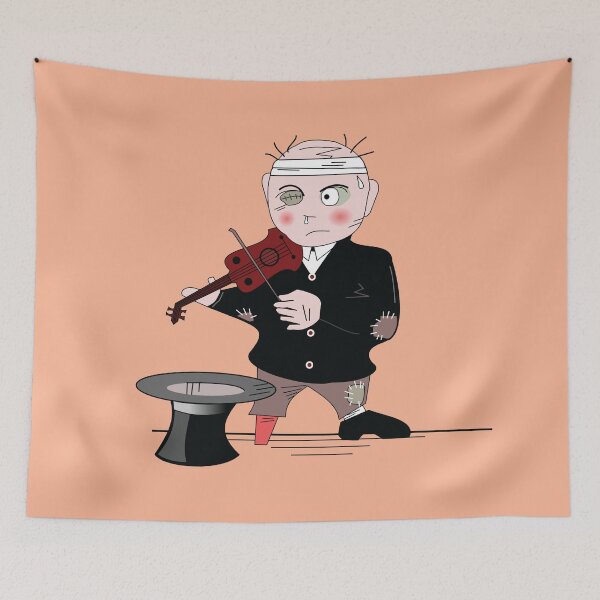 Item preview, Street Violin Player designed and sold by iTrending.