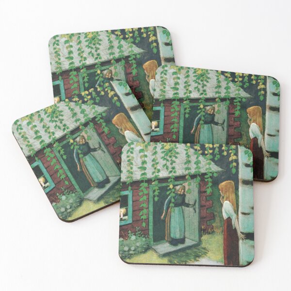 Item preview, Adalmiina and the Old Woman By Rudolf Koivu  designed and sold by ArtHistoryLover.