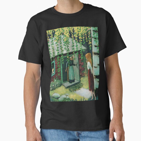 Item preview, Adalmiina and the Old Woman By Rudolf Koivu  designed and sold by ArtHistoryLover.