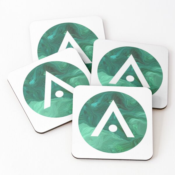 Item preview, Green Wavy Aveda Logo designed and sold by Dalaura.