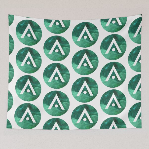 Item preview, Green Wavy Aveda Logo designed and sold by Dalaura.