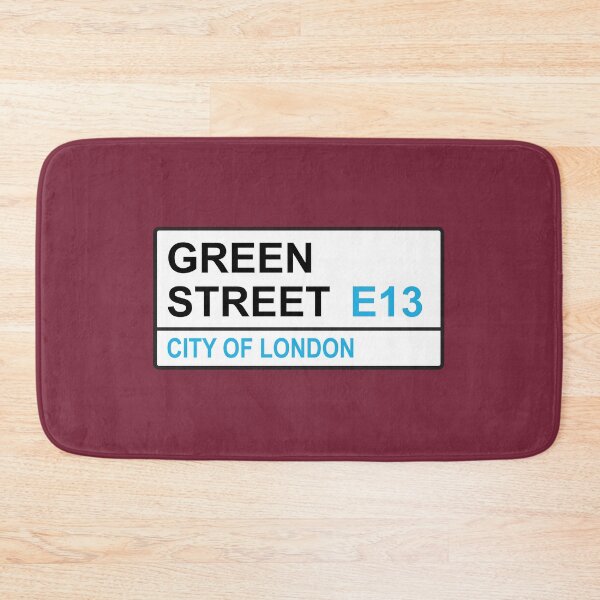 Item preview, Thames Ironworks Football Team Green Street Sign designed and sold by DelfDesign.