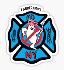GHOSTBUSTERS HOOK & LADDER 2 Sticker