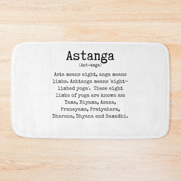 Item preview, Ashtanga text designed and sold by eyoginminimal.