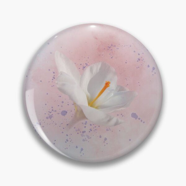 Item preview, Dreamy White Crocus designed and sold by Elisabeth Lucas.