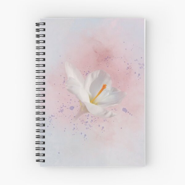 Item preview, Dreamy White Crocus designed and sold by Elisabeth Lucas.