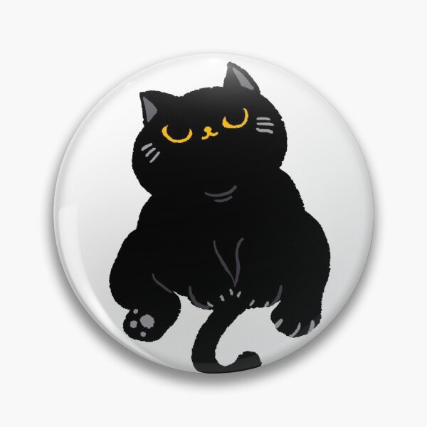 Item preview, balck cat so cute ~  designed and sold by Blue-Berry-EyE.