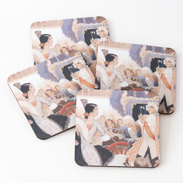 Item preview, Fatima meets the prince By Rudolf Koivu  designed and sold by ArtHistoryLover.