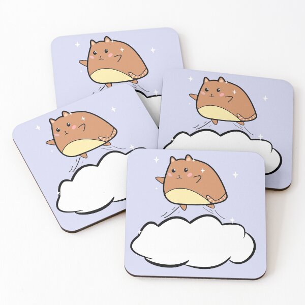 Item preview, Mochi Cat In The Clouds designed and sold by FlowerBunnyShop.