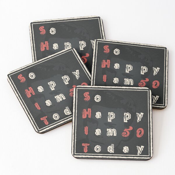 Item preview, So Happy I'm 50 Today designed and sold by Hatomomox.