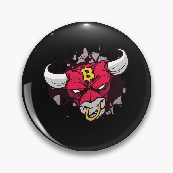 Item preview, Bitcoin bull designed and sold by DerSenat.