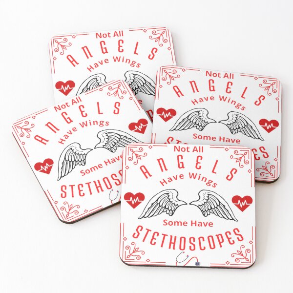 Item preview, not all angels have wings, some have stethoscopes designed and sold by BestDesign87.