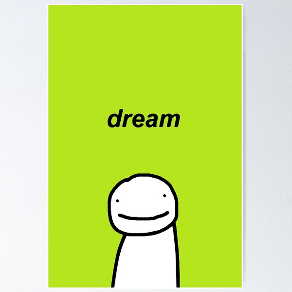 Item preview, Dream (Minecraft) - Simplistic Art designed and sold by Forseti1.