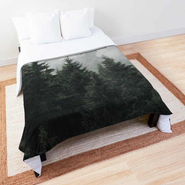 Item preview, Waiting For // Misty Foggy Fairytale Forest With Cascadia Trees Covered In Magic Fog designed and sold by Tordis Kayma.