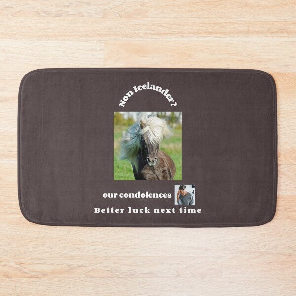Item preview, "Condolences to non Icelanders"  (white text) designed and sold by skoumpourdides.