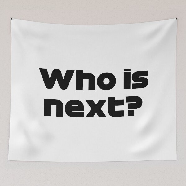 Item preview, Who Is Next? ALO. Radio Portugal 2021 (Black) designed and sold by FilipeFerreira.