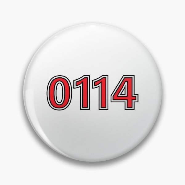 Item preview, Sheffield 0114 dialling code designed and sold by 0532 Designs.