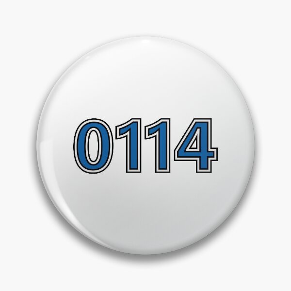 Item preview, Sheffield 0114 dialling code designed and sold by 0532 Designs.