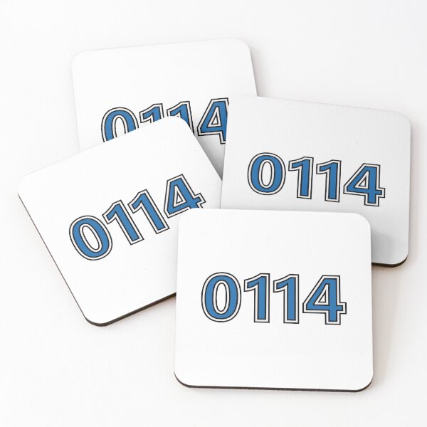 Item preview, Sheffield 0114 dialling code designed and sold by 0532 Designs.