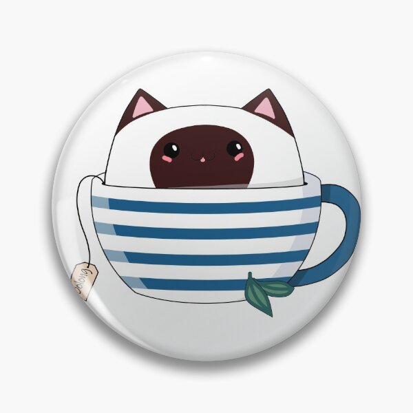 Item preview, Teacup Cat Oolong designed and sold by Stickyourselfon.