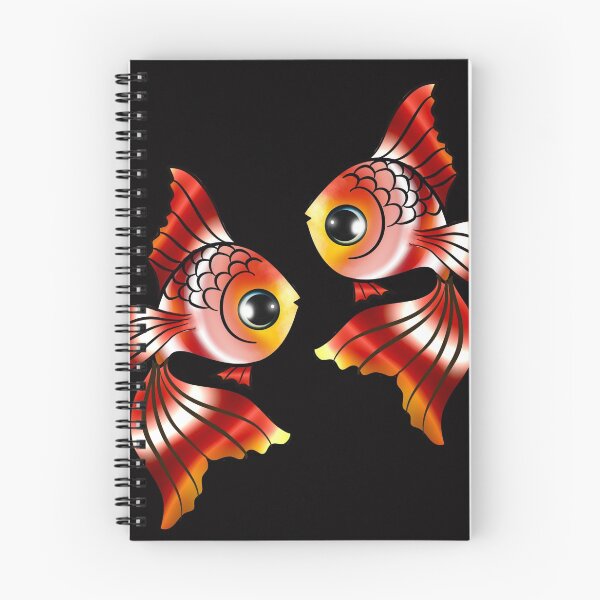 Aperçu de l'œuvre Poisson rouge 2 créée et vendue par fluffibee.