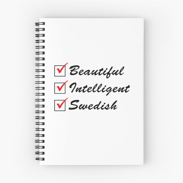 Item preview, Beautiful Intelligent Swedish designed and sold by jaycartoonist.