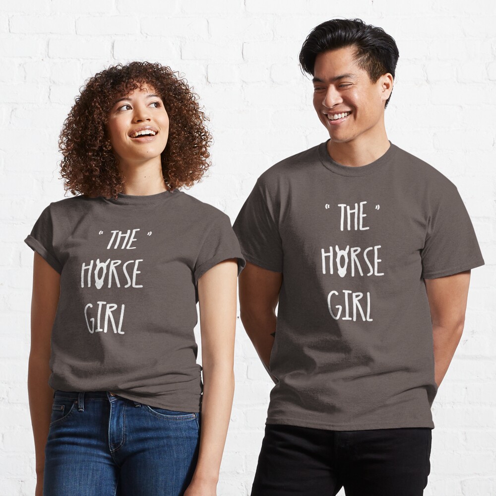 The Horse Girl Young Rider Horses For Girls Classic T-Shirt