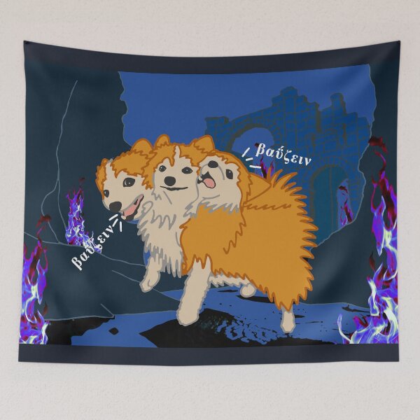 Item preview, Borberus, Guardian of the Underworld (Painted Version) (Large) designed and sold by Suchnothing.
