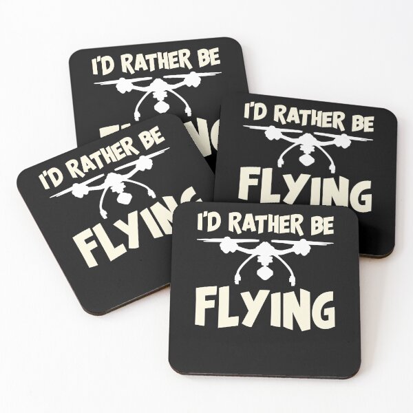 Item preview, I'D Rather Be Drone Flying Aircraft AI Robotics Automation designed and sold by Nessshirts.