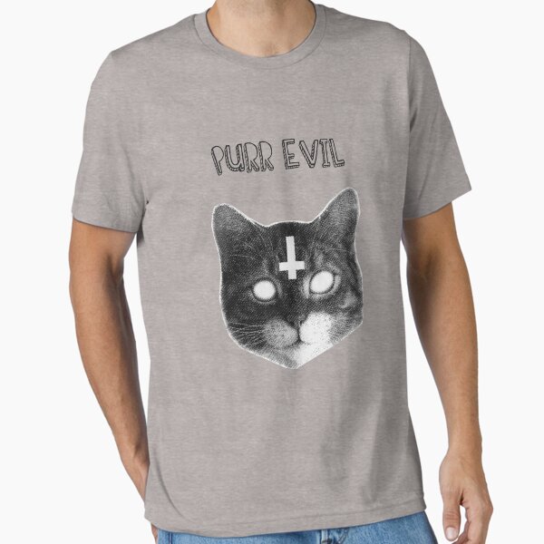 Item preview, Purr Evil Cat designed and sold by Nadeshico.