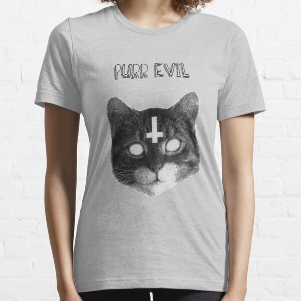 Purr Evil Cat Essential T-Shirt