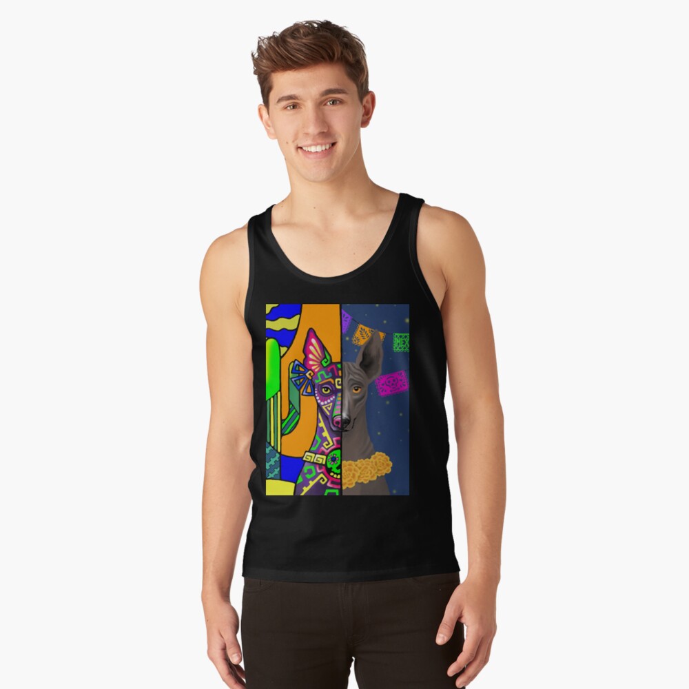 Vista previa del artículo con la obra «Camiseta de tirantes», diseñado y vendido por TsapunDariaArt.