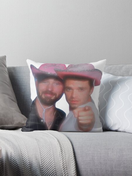 Vista previa del artículo con la obra «Chris Evans & Sebastian Stan», diseñado y vendido por DinoMars.