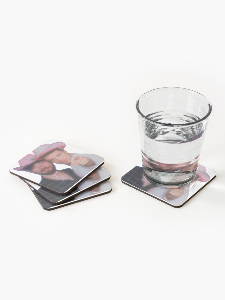 Alternate view of Chris Evans & Sebastian Stan Coasters (Set of 4)