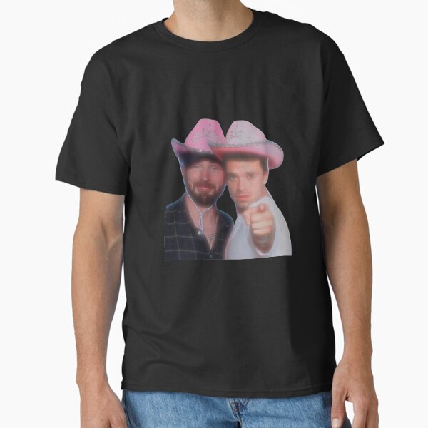 Vista previa del artículo con la obra «Chris Evans & Sebastian Stan», diseñado y vendido por DinoMars.