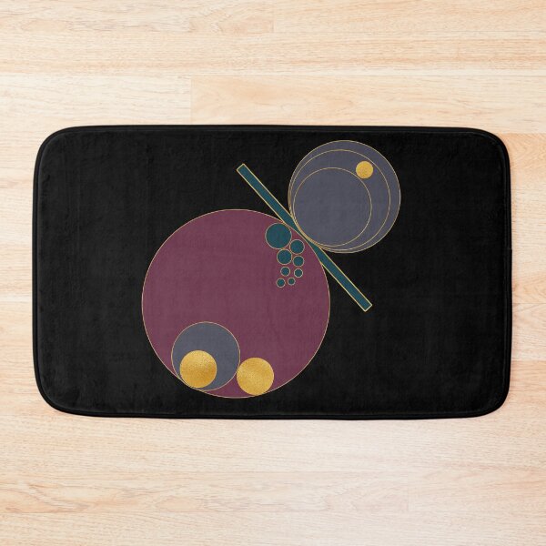 Item preview, Geometric Artwork with Circles and Gold designed and sold by BilgePaksoylu.